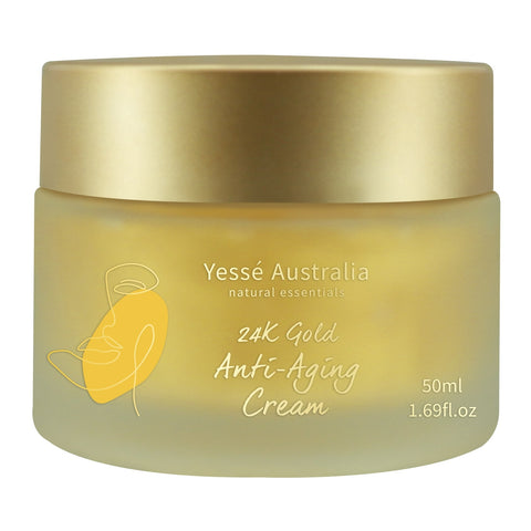 24K Gold Anti-aging Cream in 50ml Jar